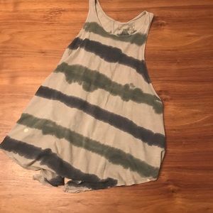 We the free tie dye open back tank